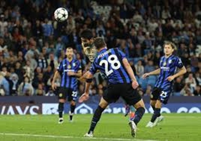 Man City vs Inter Milan Timeline