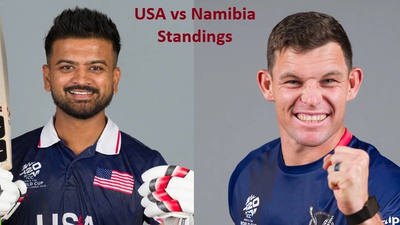 USA vs Namibia Standings