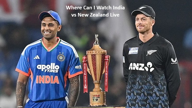 Where Can I Watch India vs New Zealand Live